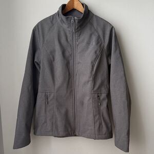The North Face Soft Shell Waterproof Windproof Apex Barrier Gray Jacket
